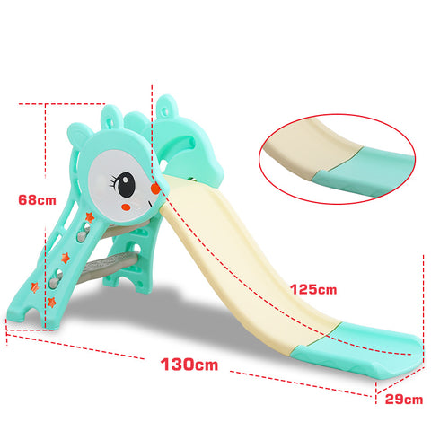 INFTOYCO Slide for Kids, Baby Play Climber Slide Set with Extra Long Slipping Slope, Multifunctional Household Play Slide Toy for Boys & Girls