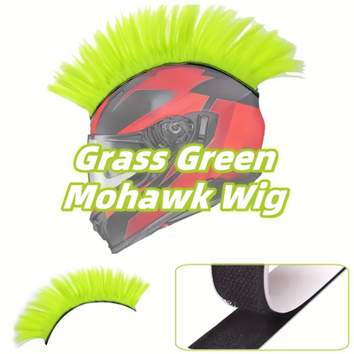 80pcs mohawks Helmet Wig