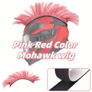 80pcs mohawks Helmet Wig