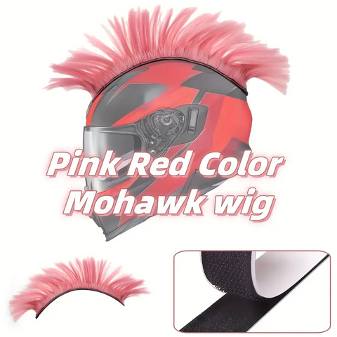 80pcs mohawks Helmet Wig