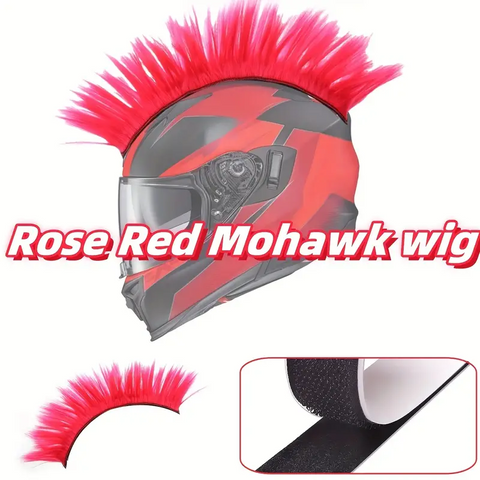 80pcs mohawks Helmet Wig