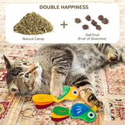 2 Pack Catnip Toys, Cat Toys with Catnip and Silvervine, Bird Catnip Toys for Cats, INFTOYCO Cat Toys for Indoor Cats, Cat Toys with Catnip, Cat Chew Toy, Cat Toy for Cats Kittens Kitty