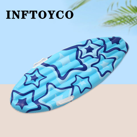 INFTOYCO Summer inflatable surfboard paddle board water ski water entertainment sports water floating board drifting